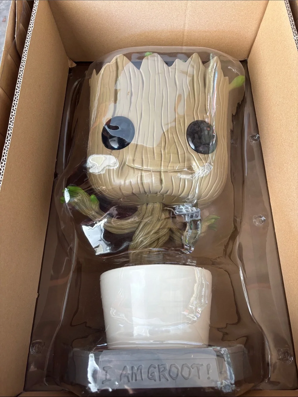 Funko Guardians of the Galaxy Groot POP! Figure — Brown & Green 18 inches tall
